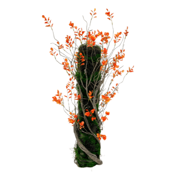 Artificial Vine – Orange Leaf Craft